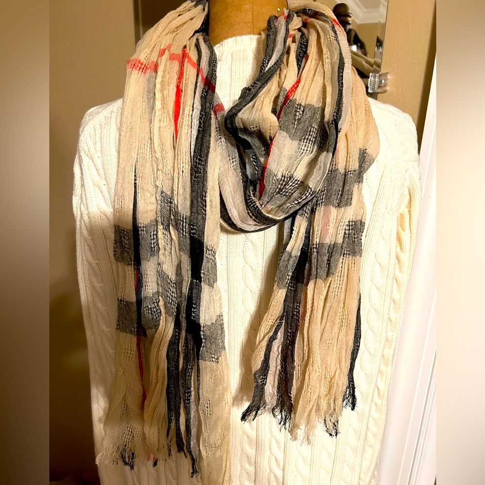 Vintage Long Scarf